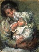 Pierre Renoir The Child with its Nurse